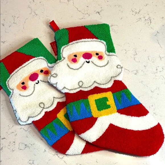 Cheerful Santa Christmas Stocking - Picture 6 of 6